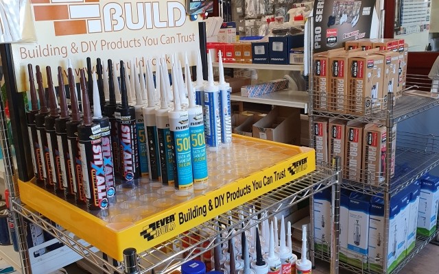Hickman Supplies Trade Counter - Everbuild products