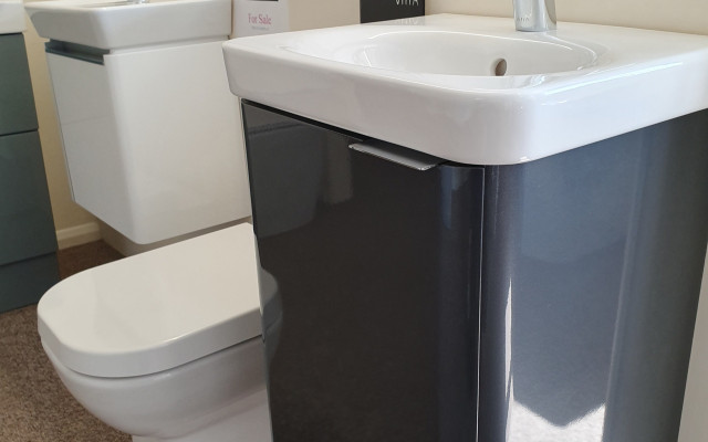 11 - Hickman Supplies Bathroom Showroom - Wall-hung Vanity Unit